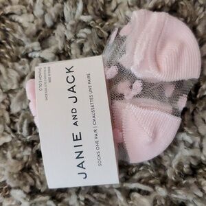 NEW Janie and Jack Sheer Socks
